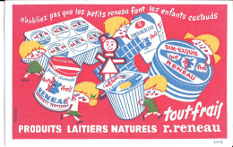 Buvards - Produits Laitiers RENEAU - Dairy