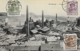 LUXEMBOURG -DUDELANGE - USINE - Cpa Circulée 1924 - L'état Très Bon! - Düdelingen