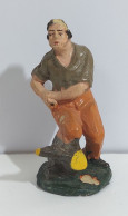 87354 Pastorello Presepe - Statuina In Cartapesta - Pescatore - Kerstkribben