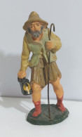 87358 Pastorello Presepe - Statuina In Cartapesta - Viandante - Kerstkribben