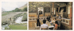 Tajikistan - Pamir - River Vanj Valley, In The Yard Of Local Village -  Printed 1985 - 21x9 Cm - Tagikistan