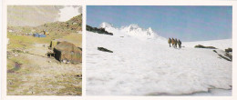 Tajikistan - Pamir - International Alpine Camp , Glacier Fedchenko -  Printed 1985 - 21x9 Cm - Tagikistan