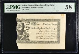 Italian States, Kingdom Of Sardenia, 100 Lire, 1786 - Regno D'Italia – Other