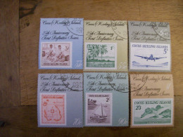 COCO ILES N Yvert 182 A187 Annee 1988 Belles Obliterations - Cocos (Keeling) Islands
