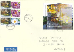 Poland 2024 Tarnowskie Gory Street Art MS Arboretum Flowers Cover - Briefe U. Dokumente