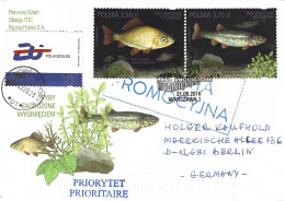 Poland 2024 Tarnowskie Fish Threatened With Extinction Crucian Carp Lake Minnow EU Chair Cover - Briefe U. Dokumente