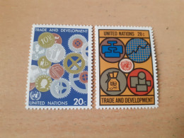 TIMBRES  NATIONS  UNIES  ( New-York  )  ANNEE  1983    N  388  /  389  COTE  2,40  EUROS  NEUFS** - Neufs