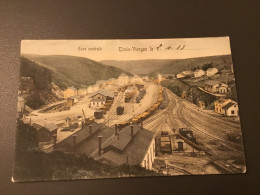 Luxembourg Luxemburg Carte Postale Troisvierges Ulflingen Gare Train 1908 Bettembourg - Troisvièrges