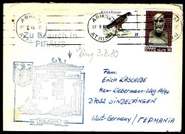 GRÈCE - PIRÄUS - SCHULSCHIFF DEUTSCHLAND - - Lettres & Documents
