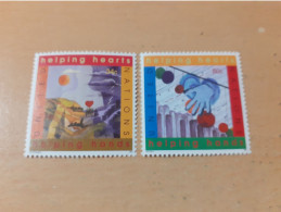 TIMBRES  NATIONS  UNIES  ( New-York  )  ANNEE  2001    N  843  /  844  COTE  3,50  EUROS  NEUFS** - Neufs