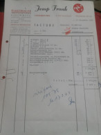 Luxembourg Facture, Jemp Frank 1961 - Luxemburgo