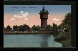 AK Cuxhaven, Nordseebad, Wasserturm Im Abendlicht - Wassertürme & Windräder (Repeller)