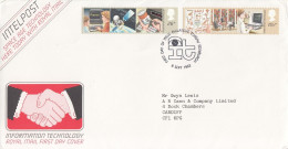 FDC GREAT BRITAIN 927-928 - Informatik