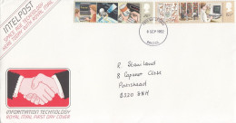 FDC GREAT BRITAIN 927-928 - Informatik