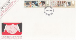 FDC GREAT BRITAIN 927-928 - Informatik