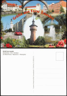 Forst  Lausitz Krankenhaus Post Kreishaus Kirche Wasserturm Rosengarten 2006 - Forst