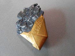Original Basler Fasnacht Plakette (BLAGGETTE) 1988  Gold - Ll - Carnaval