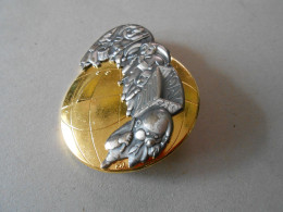 Original Basler Fasnacht Plakette (BLAGGETTE) 2000  Gold - Ll - Carnaval