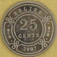 BELIZE 2007 25 Cents - Belize