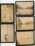ORSOVA VASKAPU 1880-1895. Ca. 16db Amatőr Fotó, Hajóról Készítve, érdekes, Ritka Tétel! 12*9cm Egységes Karton Fotók - Old (before 1900)