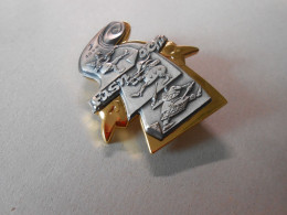 Original Basler Fasnacht Plakette (BLAGGETTE) 2004  Gold - Ll - Carnaval