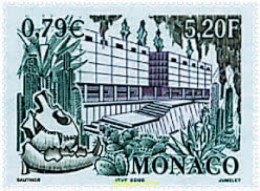 61469 MNH MONACO 2000 NUEVO MUSEO DE ANTROPOLOGIA - Fossielen