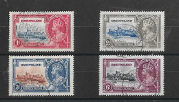 BASUTOLAND 1935 SILVER JUBILEE SET FINE USED Cat £27 - 1933-1964 Crown Colony