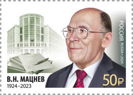 2024 3552 Russia The 100th Anniversary Of The Birth Of Vladimir Matsnev, 1924-2023 MNH - Ungebraucht