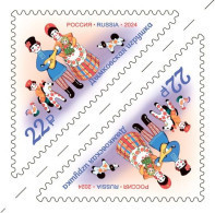 2024 3561 Russia Pair Dymkovo Toy MNH - Ungebraucht