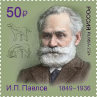 2024 3577 Russia The 175th Anniversary Of The Birth Of Ivan Pavlov, 1849-1936 MNH - Ungebraucht
