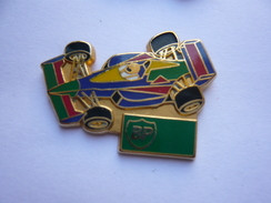 Pin S ARTHUS BERTRAND  FORMULE 1 BP - Arthus Bertrand