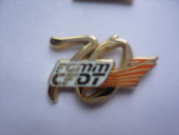 Pin S ARTHUS BERTRAND  FGMM CFDT - Arthus Bertrand