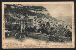 AK St. Beatenberg, Dorf Mit Birnefluh - Beatenberg