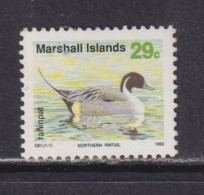 MARSHALL ISLANDS  - 1972 Bird Northern Pintail 29c  Never Hinged Mint - Marshall Islands
