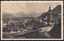 Austria - 5400  Hallein - Alte Ortsansicht Mit Kirche - Großgasthof Scheicher - Golling