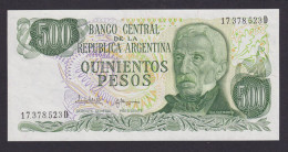 Banknote Geldschein Argentinien Südamerika 500 Pesos Top Erhaltung UNC - Other & Unclassified