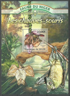 Niger 2013 Mi Block 162 MNH  (ZS5 NGRbl162(ols)) - Pipistrelli