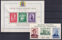 Islande                         Blocs 2/3 ** - Blokken & Velletjes