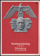 Gest. Nürnberg Reichsparteitag 1935 SST Bedarf - Other & Unclassified