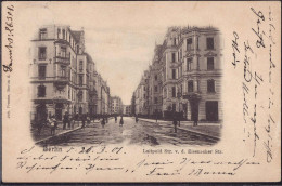 Gest. O-1000 Berlin Luitpoldstraße Eisenacher Straße 1901 - Other & Unclassified