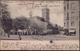 Gest. O-1000 Berlin Wilmersdorf Schaperstarße Kaiserallee 1903 - Other & Unclassified
