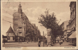 Gest. O-1000 Berlin-Lichtenberg Frankfurter Allee 1930 - Other & Unclassified