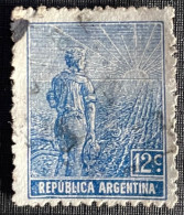 Republica Argentina - C23/7 - (°)used - 1911 - Michel 155 - Landarbeider Met Stralende Zon - Gebruikt