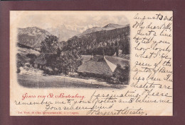 Gruss Von ST. BEATENBERG - 1904 - Beatenberg