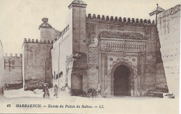 Delcampe - CPA  MAROC MARRAKECH Palais Du Sultan - Marrakech