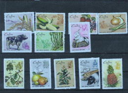 CUBA Nº 1328 AL 1339 - Unused Stamps