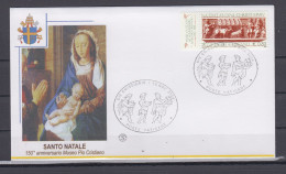 Vatikan MiNr. 1513 Weihnachten Museo Pio Cristiano FDC 2004 - Covers & Documents