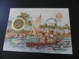 Tonga 20 Seniti 1981 FAO - Numis Letter 1989 - Tonga