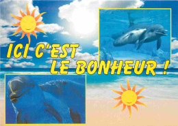 Animaux - Dauphin - Dolphin - Carte à Message - CPM - Carte Neuve - Voir Scans Recto-Verso - Dolphins