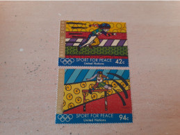 TIMBRES  NATIONS  UNIES  ( New-York  )  ANNEE  2008    N  1077  /  1078  COTE  4,60  EUROS  NEUFS** - Neufs